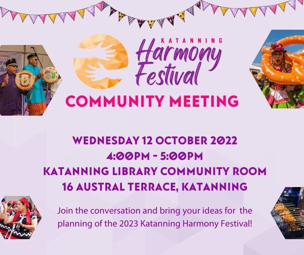Katanning Harmony Festival - Community Meeting
