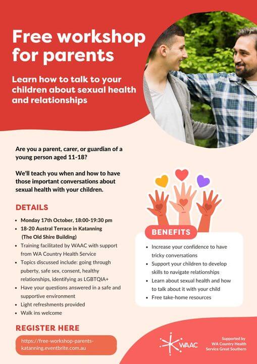Free Workshop for Parents
