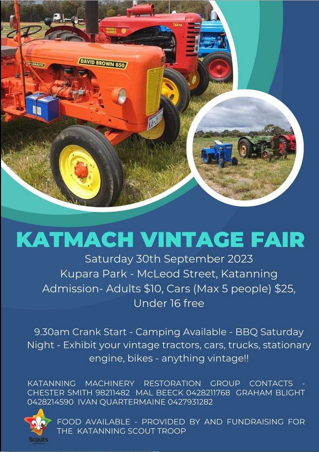Katanning Mahinery Restoration Group