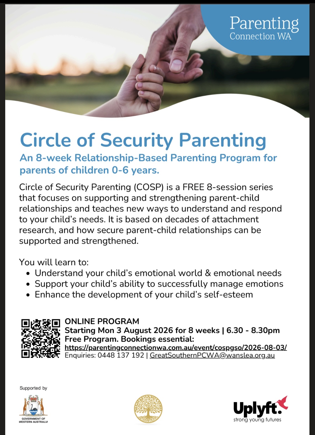 Circle of Security Parenting (online)
