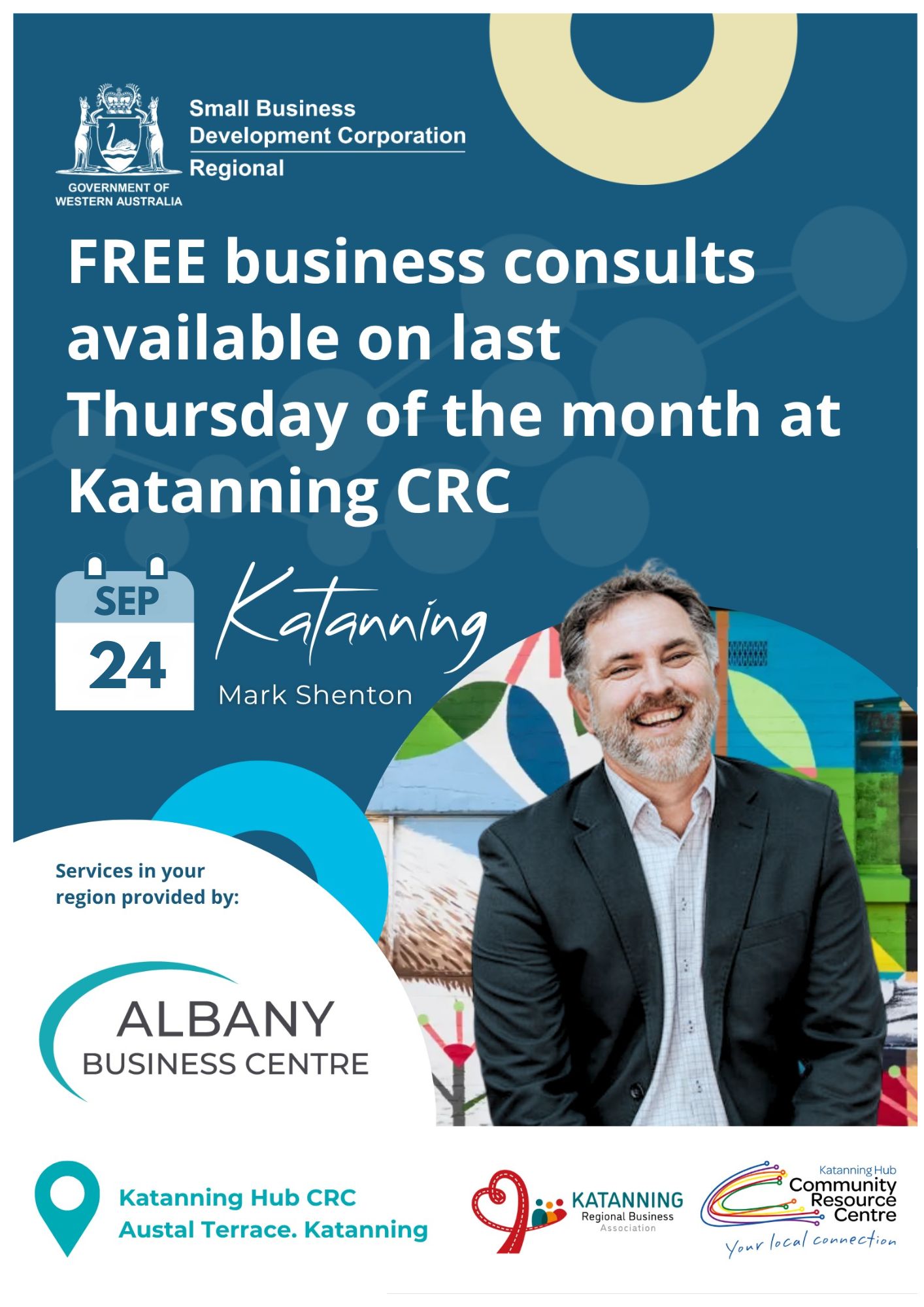 Free Business Consults with Albany Business Centre’s Mark Shenton