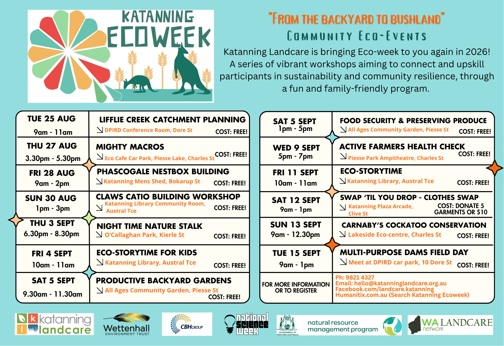 Katanning EcoWeek 2026